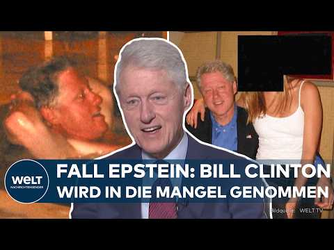 EPSTEIN-AFFÄRE: Ex-Präsident Bill Clinton im Kreuzverhör! Wann folgt Trump auf die Anklagebank?