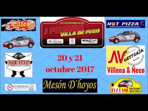 I SUBIDA VILLA DE PEGO ON BOARD 1ª CARRERA OFICIAL