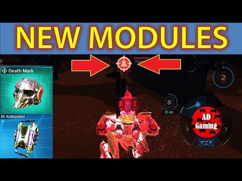 War Robots - New Modules - Anti Lock Down/Suppression And Death Mark Gameplay
