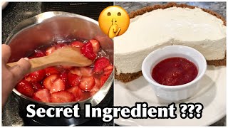 Strawberry Glaze Recipe! Strawberry Topping For Cheesecake & Desserts