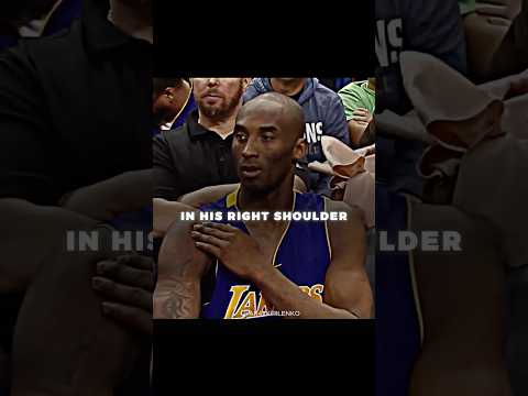 When injured Kobe played left handed 🥶