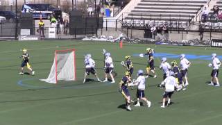 2014 Michigan vs Johns Hopkins Lacrosse Highlights