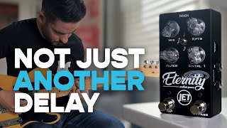 Video thumbnail for An INCREDIBLE Utility Delay | JET Pedals Eternity Delay Pedal Demo and Review by Sunday Tone