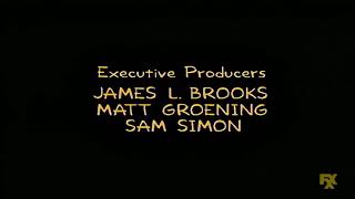 The Simpsons end credits 2×21