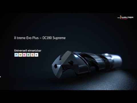 VHM-BOHRER DC180 SUPREME – X·TREME EVO PLUS - Das Plus für Produktivität & Prozesssicherheit