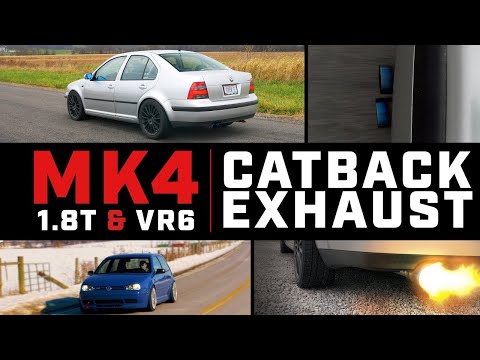 Wookie Noises + Flames!! | VR6 & 1.8T MK4 Catback Exhaust