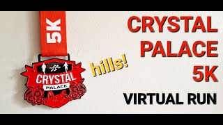 Hilly 5k race at Crystal Palace park, London!