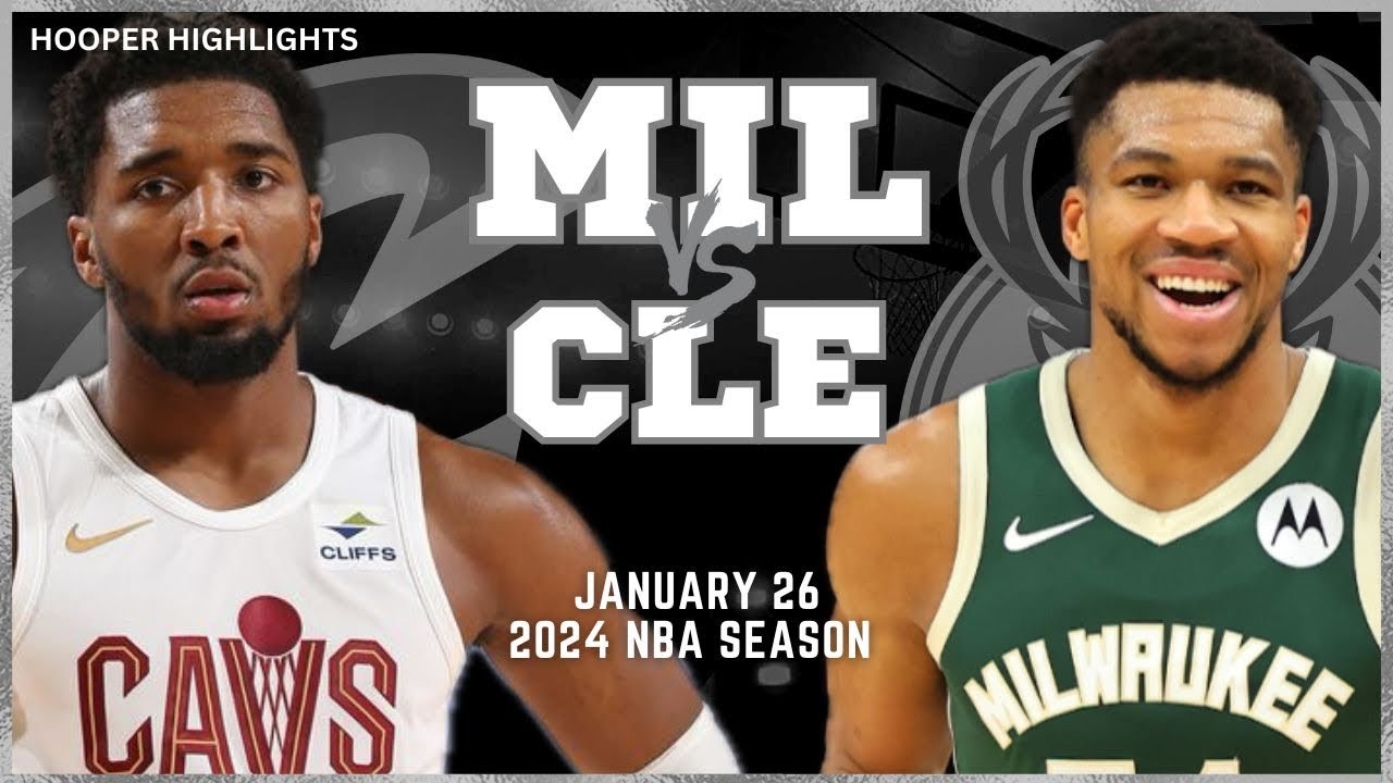 27.01.2024 | Milwaukee Bucks 100-112 Cleveland Cavaliers