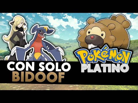 Finire Pokémon PLATINO MA CON SOLO BIDOOF e tutti i Pokémon e le mosse sono CASUALI - Trailer