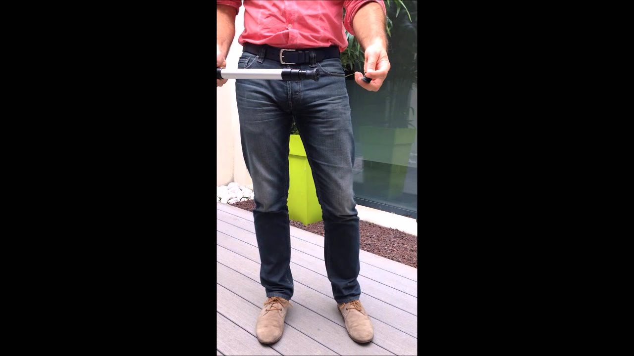 Canne de marche télescopique, Compact