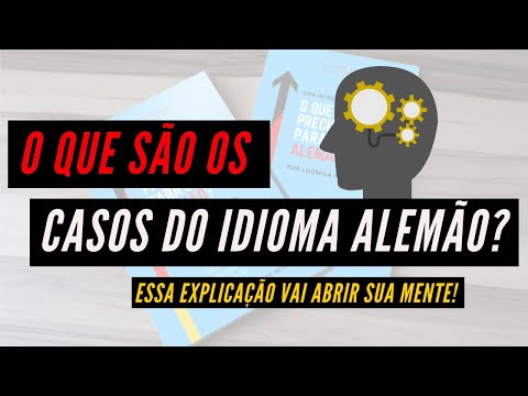 O que são os casos do alemão?