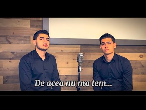 Samuel & Ionatan din Mizil 2025 - DE ACEA NU MA TEM - Cover