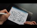 How To Draw Graffiti MILK