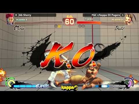 USF4 @ CEO2015 rkappa Salty Suite - GG Sherry vs EX Pugera [720p/60fps]