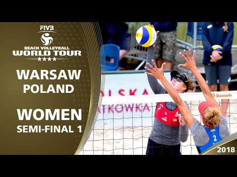 Bansley/Brandie vs. Hochevar/Claes - Full | 4* Warsaw - FIVB Beach Volleyball World Tour 17/18