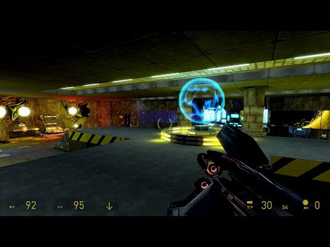 Combine의 Half-Life 2 Episode 2 Mod:Schwarzchild Radius 플레이 영상(난이도:Hard,No Death)