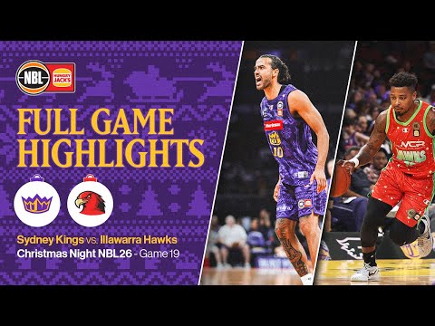 FULL GAME HIGHLIGHTS: Sydney Kings vs Illawarra Hawks