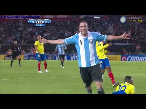 QWC 2014 Argentina vs. Ecuador 4-0 (02.06.2012)