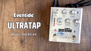 Video thumbnail for Eventide UltraTap Pedal (Multi Tap Delay) by Do Noise