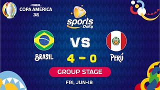 Download lagu Brazil vs Peru Full Match Copa America 2021 v Engl... mp3