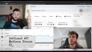 Jovem Criou um Canal Dark no YouTube do Zero — 30 Dias depois, Ganhou R$60 Mil no Mês - #Dotticast27