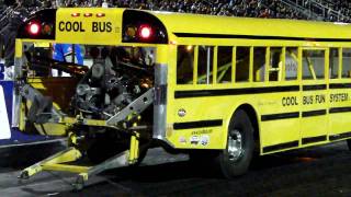 Wheel Standing School Bus