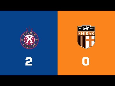 Pyunik - Shirak 2:0, Armenian Premier League 2018/19, Week 31