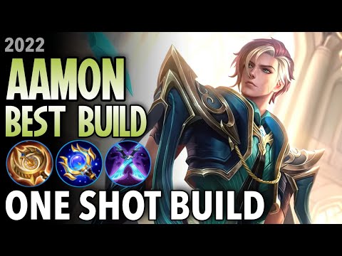 Unkillable Assassin!! Aamon Best Build (ONE SHOT) | Emblem Talent | Aamon Gameplay 2022 ~ MLBB