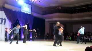 Kyle Redd and Torri. West Coast Swing. Mad Jam 2013. Open Strictly