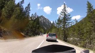 preview picture of video 'KTM950SMR - Akrapovic - GoPro2 HD - Namlos (Nähe Reutte)'