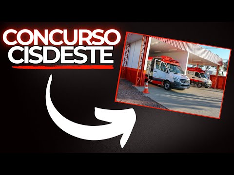 Concurso CISDESTE ( SAMU-MG) 283 vagas + CR