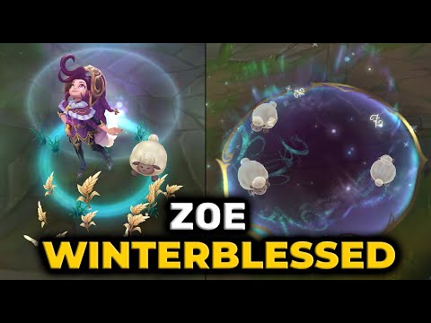 Winterblessed Zoe Skin Preview - League of Legends