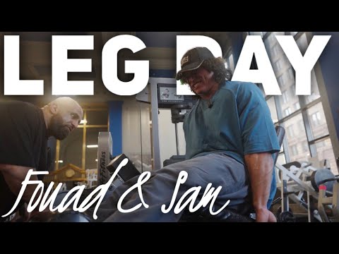 LEG DAY IN OHIO | Fouad Abiad & Sam Sulek | Hosstile Supplements