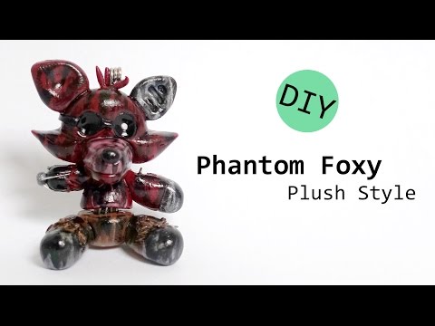 Five Nights at Freddy's Phantom Foxy Plush Polymer...