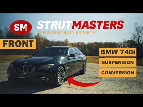 BMW 740Li Front Suspension Conversion Kit Installation