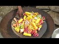 Snacks Roasted on sand | Healthy Street Food | Without Oil Snacks | India Street Food