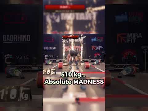 Yesterday, Thor Broke All Limits – 510 KG World Record! 💪 –510 KG WR  #worldrecord #510kg #strongman