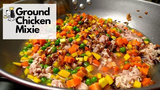 HOMEMADE DOG FOOD & TREATS | Ground Chicken Mixie 🍚🍗🍵🥕🐕 | WHISKOPETS KITCHEN 😄 |