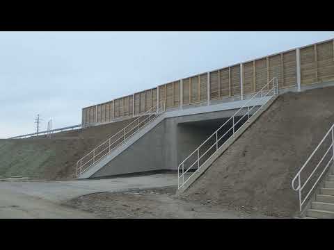 Projektowany obiekt mostowy WD2 2 km 4+592,50