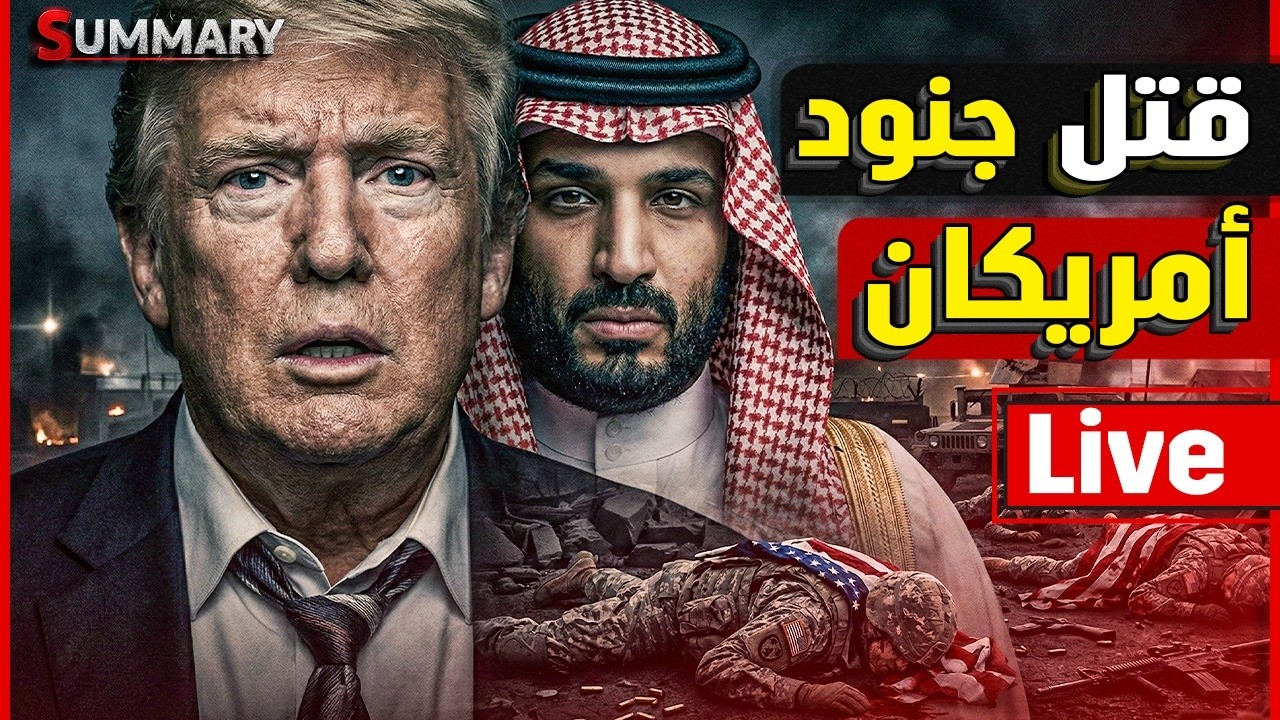 عاجل الجيش الامريكي يعلن سقوط خمسة قتلي و ترامب يلمح بالانسحاب وو السعودية ت?