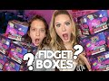 OPENING $200 WORTH OF FIDGET MYSTERY BOXES WITH KALLI! 😱🤑