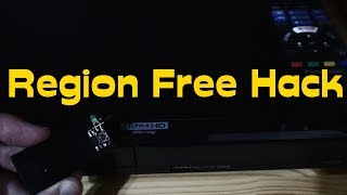 Panasonic DP-UB320 blu ray/dvd player region free hack