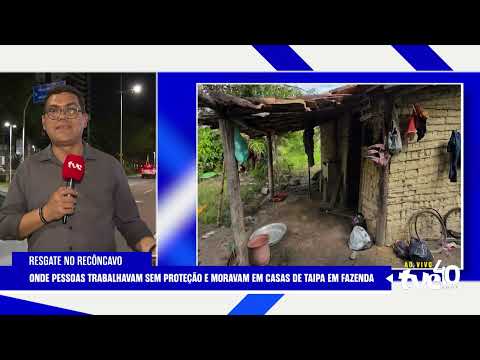 TRABALHADORES SÃO RESGATADOS DE CONDIÇÕES ANÁLOGAS À ESCRAVIDÃO EM NAZARÉ | TVE NOTÍCIAS 09/09/2026