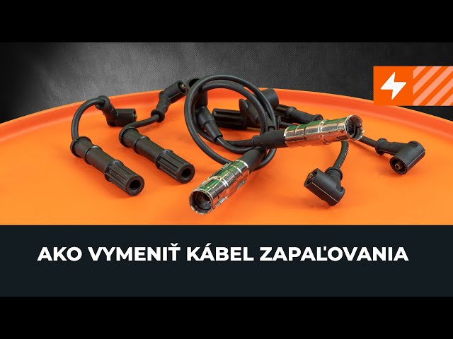 Pozrite si videoprievodcu riešením problémov s Zapaľovacie káble HONDA