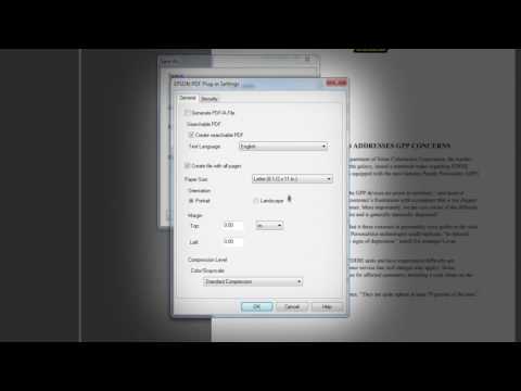 Document Capture Pro Tutorial #2 - Saving a Searchable PDF