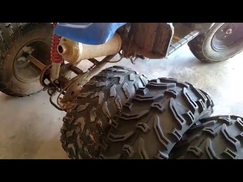 ToaToa 250cc ATV mudders, Kenda Bearclaw K299 ATV Tire - 25X10-11