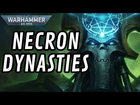 The NECRON Dynasties I 40k Lore
