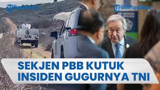 Prajurit TNI Gugur di Tengah Konflik Israel Hizbullah di Lebanon, Sekjen PBB Mengutuk Keras Insiden