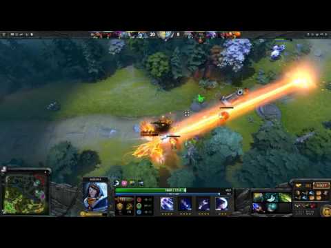 Dota 2 w33 plays Mirana with Aghanim's Scepter