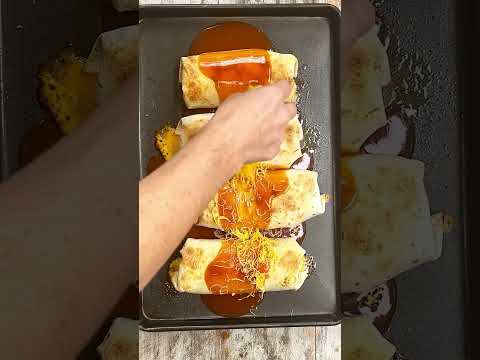 Baked Chicken Chimichangas Recipe